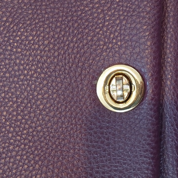 Eggplant Clutch Purse - Picture 8 of 9